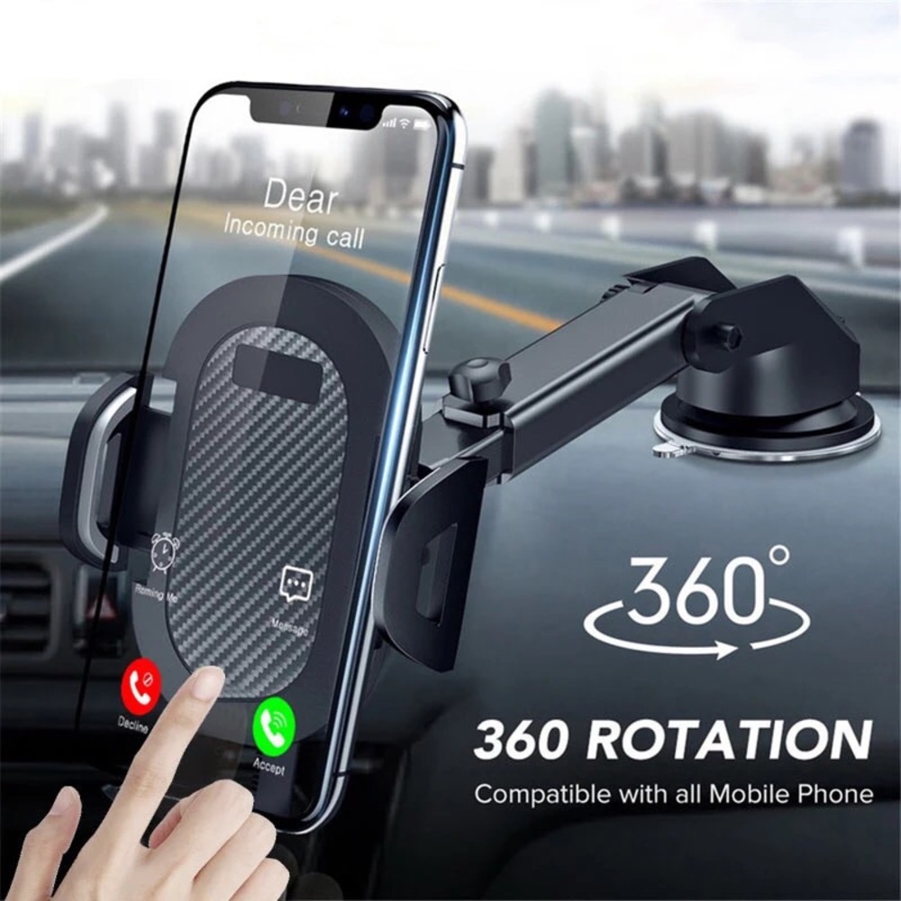 360° Mount Holder Car Windshield Stand Sticky Pad